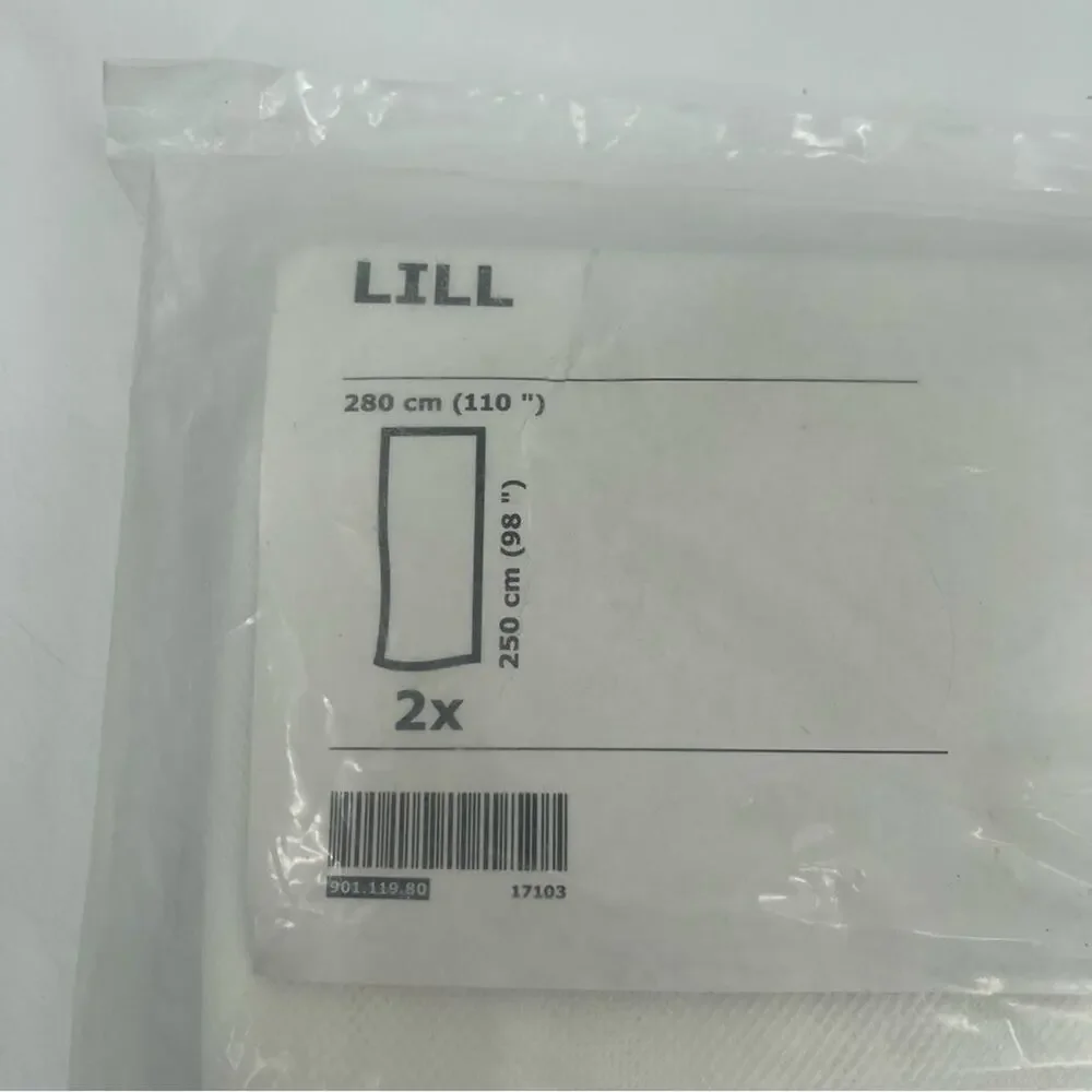 IKEA Lill Curtain Panels x 2 110